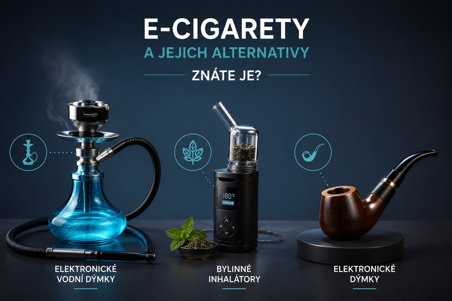 E-cigarety a jejich alternativy